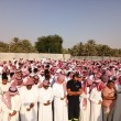 بالصور… هكذا شيع أهالي الأحساء الراحلون إثر حادث طريق العقير المأساوي