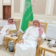 أمین الأحساء يقدم العزاء لأسرة الهزاع و الرحیمان والعطیش في مدينة العيون