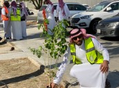 مبادرة «لنجعلها خضراء» إدارة الشؤون الإسلامية بالأحساء تشارك في تشجير ٥٠ شتلة