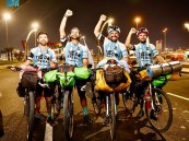 أربعة رحّالة من الأرجنتين يقطعون 10 آلاف كلم لدعم منتخب بلادهم في المونديال