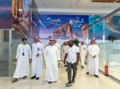 محافظ هيئة الاتصالات يتفقد خدمات الاتصالات المقدمة للمسافرين عبر منفذ سلوى