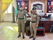 مدير مرور الأحساء يقلد النقيب راشد العتيبي رتبته الجديدة