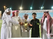 براعم نادي هجر بطلاً لدوري الأحساء للبراعم