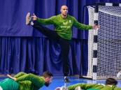 أخضر اليد يخوض ثاني ودياته في معسكر السويد