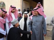 حيثُ تُجسد اصالة الماضي … محافظ الأحساء يزور فعاليات مهرجان “نقوش العقير”