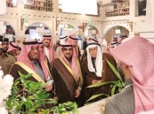 سمو محافظ الأحساء يدشن كرنفال الزهور الرابع