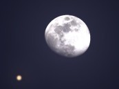 “فلكية جدة”: اقتران القمر الأحدب بكوكب المريخ يزين سماء المملكة اليوم