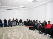 “العريفي ” يجتمع بلاعبي الفريق ويقدم السعيد