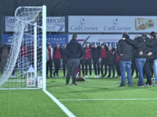 موت الفجأة يباغت حارس مرمى أثناء تصديه ركلة جزاء