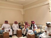 رجل الأعمال “عبدالرحمن المهنا” يستقبل المهنئين بشهر رمضان