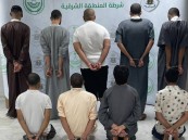 في الأحساء … القبض على 9 أشخاص لارتكابهم حوادث سلب