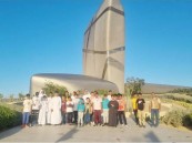طلاب بر الفيصلية في زيارة إلى إثراء