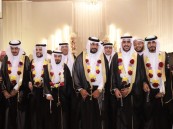 بالصور.. بني معن تحتفل بزفاف 12 عريس وعروسة ضمن مهرجان الزواج الجماعي التاسع