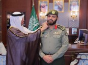  محافظ الأحساء يقلد مدير إدارة جوازات المحافظة رتبته الجديدة