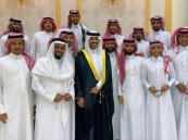 أسرة الشاهين و الفزيع بالعيون يحتفلون بزواج “فالح”