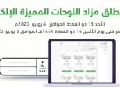 عبر أبشر.. طرح مزاد اللوحات المميزة غدًا