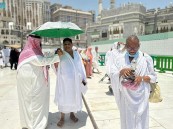 شؤون الحرمين تطلق مبادرة “مظلة وقاية “