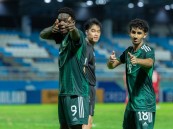 الأخضر الصغير إلى ربع نهائي آسيا بعد الفوز بهدفين على طاجيكستان