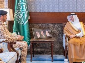 بمناسبة تعيينه.. محافظ الأحساء يستقبل مساعد وكيل الحرس الوطني للجهاز العسكري