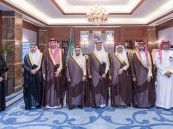 محافظ الأحساء يستقبل رئيس جامعة الملك فيصل وقيادات الجامعة