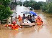 إجلاء أكثر من ثلاثة آلاف شخص بعد هطول أمطار غزيرة في وسط الصين