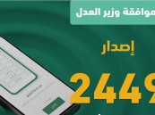 إصدار 2449 رخصة للموثقين والموثقات لتسهيل الاستفادة من خدمات كتابات العدل