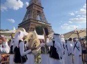 شاهد بالفيديو.. “فرقة سيالة للفنون الشعبية” بالأحساء تشارك في مهرجان “أقورا” بباريس