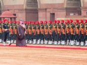 بالفيديو| مراسم استقبال مهيبة في مستهل زيارة ولي العهد للهند