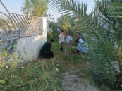 بالصور.. بمشاركة “أمانة الأحساء” إزالة التشوهات بمقبرة مدينة العمران الجديدة