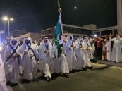 مسيرة نحلم ونحقق.. شاهد كيف احتفلت الأحساء باليوم الوطني في شارع السلام؟
