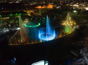 فيديو وصور| شوارع وميادين الأحساء تتزين بالألوان الخضراء ابتهاجًا باليوم الوطني الـ 93