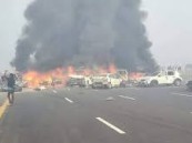 مصرع 32 شخصًا وإصابة 63 آخرين في حادث سير بمصر