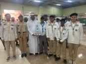 تكريم مدرسة حراء الثانوية لحصولها على المركز الثاني في” رفع العلم “