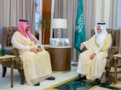 أمير الشرقية يستقبل رئيس اللجنة الوطنية للمقاولين باتحاد الغرف السعودية