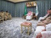 سمو وزير الداخلية يلتقي بمدير وقيادات مكافحة المخدرات بالمنطقة الشرقية