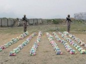 حرس الحدود يحبط محاولة تهريب (180) كيلوجرامًا من نبات القات المخدر