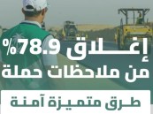 في عامها الثالث.. “الطرق” تُعلن إغلاق 78% من ملاحظات حملة طرق متميزة آمنة