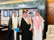 أمير الشرقية يستقبل رئيس مجلس إدارة نادي النهضة الرياضي