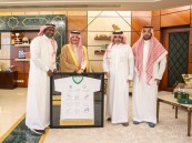 أمير الشرقية يستقبل رئيس مجلس إدارة جمعية أصدقاء لاعبي كرة القدم