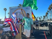 مهند المالكي أول سعودي يمثل بلاده في بطولة العالم لركوب الأمواج لذوي الإعاقة