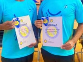 الشارة الدولية في كرة اليد “للحمود والتركي” 