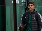 بالصور.. الأخضر يغادر الأحساء نحو الأردن