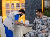 بالصور.. حرس الحدود يقيم حملة فحوصات لمنسوبيه في اليوم العالمي للسكري