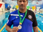 فضية بطولة المملكة للسباحة للاعب العدالة “بو شهـاب “