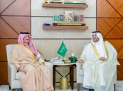 بمناسبة تعيينه.. أمير الشرقية يستقبل رئيس جامعة حفر الباطن