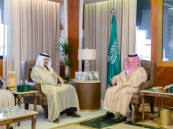 أمير الشرقية يستقبل وزير النقل والخدمات اللوجستية