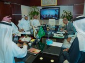 رئيس جامعة الملك فيصل يعقد اجتماعَا مع رئيس جامعة الكوبان الروسية الحكومية 