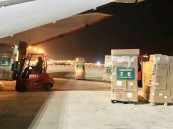 مغادرة الطائرة السعودية الـ 31 لإغاثة قطاع غزة