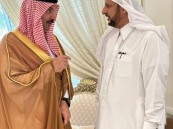 الأمير “عبدالعزيز بن جلوي” يقدم واجب العزاء لأسرة “الجبر “