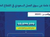 41 ألف سعودي ينضمون حديثًا للعمل بالقطاع الخاص خلال نوفمبر 2023م